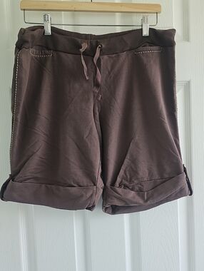 Mod-O-Doc Comfort Drawstring Women's Shorts in Brown